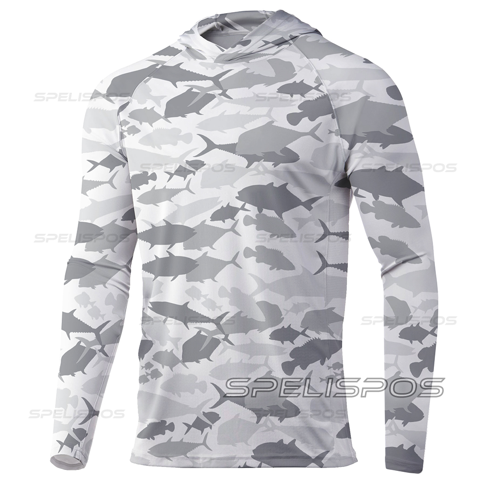 Running Gear On - هوديس الصيد ضد أشعة الشمس فوق