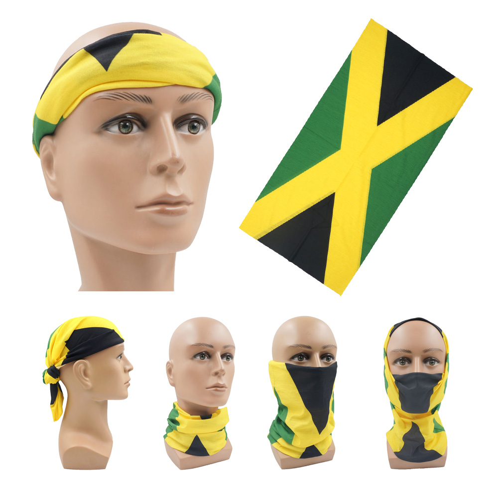 Running Gear For - تنفس تشغيل قناع الوجه الأوشحة جامايكا