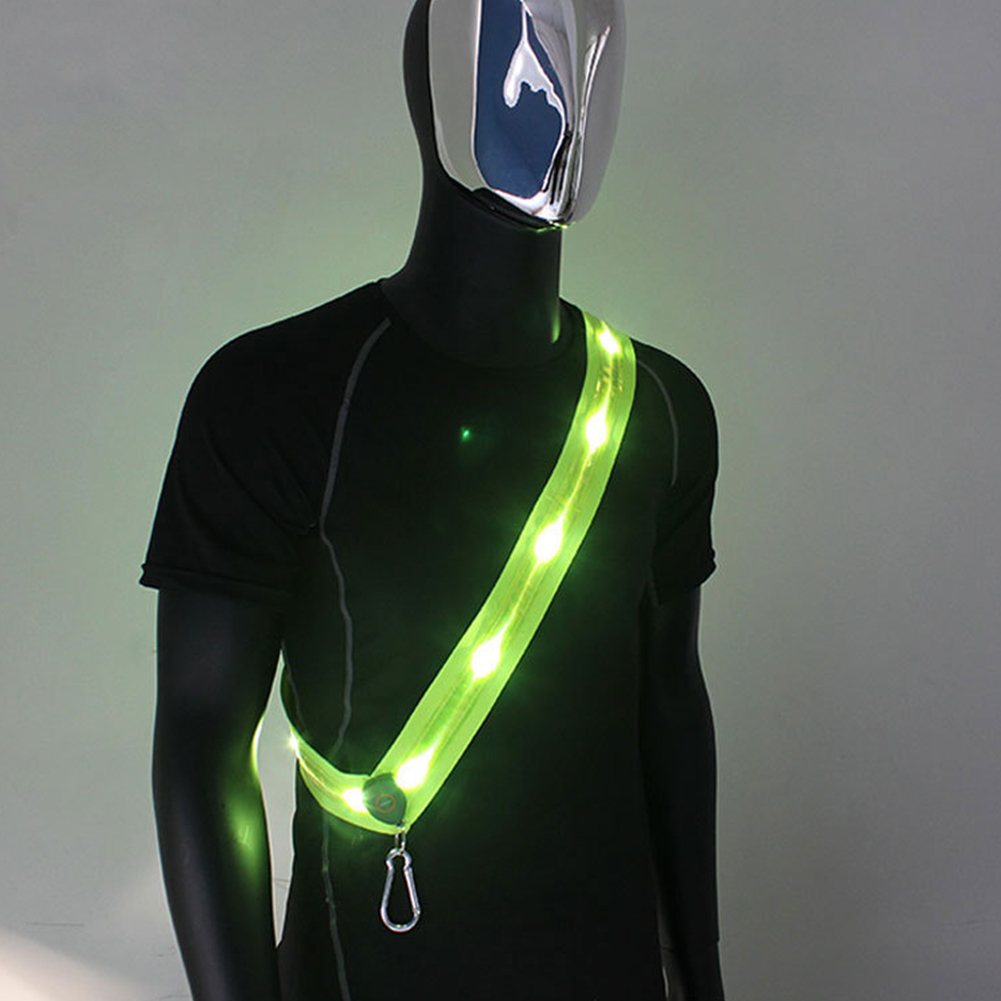 حزام جري LED قابل لإعادة الشحن - مراجعة Running Gear Night وسعره