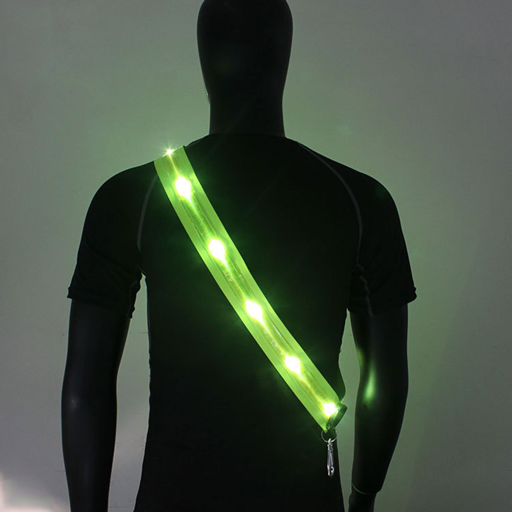 حزام جري LED قابل لإعادة الشحن - مراجعة Running Gear Night وسعره
