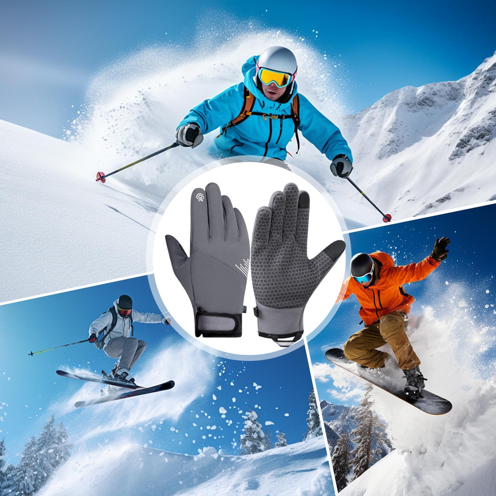قفازات دافئة مقاومة للرياح تعم - مراجعة Running Gear In Snow وسعره