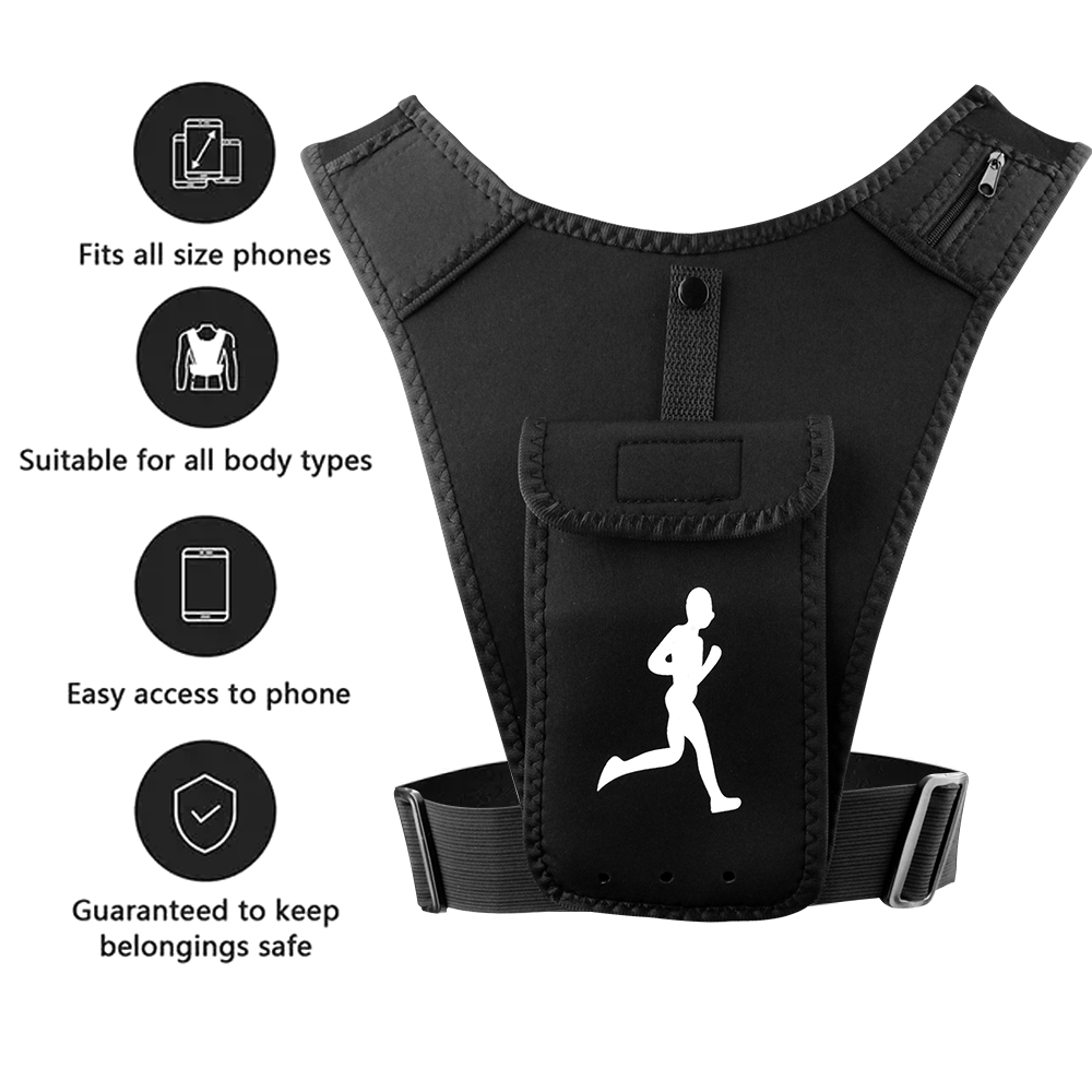 حامل هاتف صدرية للجري قابل للت - مراجعة Running Gear Sale وسعره