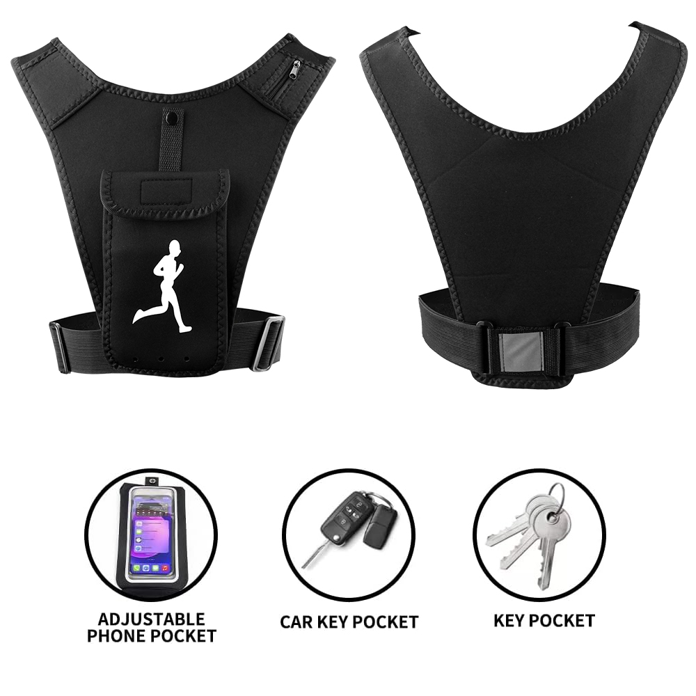 حامل هاتف صدرية للجري قابل للت - مراجعة Running Gear Sale وسعره
