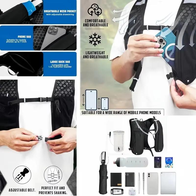 سترة جري خفيفة الوزن عاكسة للض - مراجعة Running Gear Storage وسعره