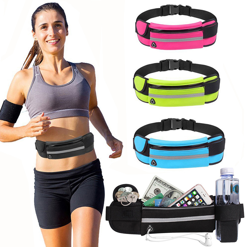 الرياضة حزمة مراوح النساء تشغي - مراجعة Running Belt Waist وسعره