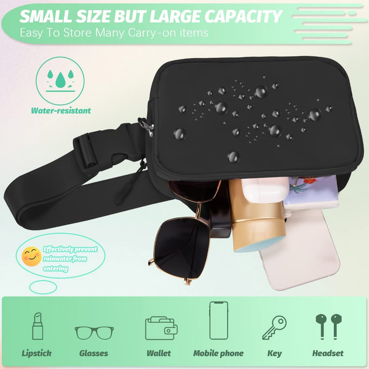 حقيبة خصر للنساء والرجال - حقي - مراجعة Running Belt Waist وسعره