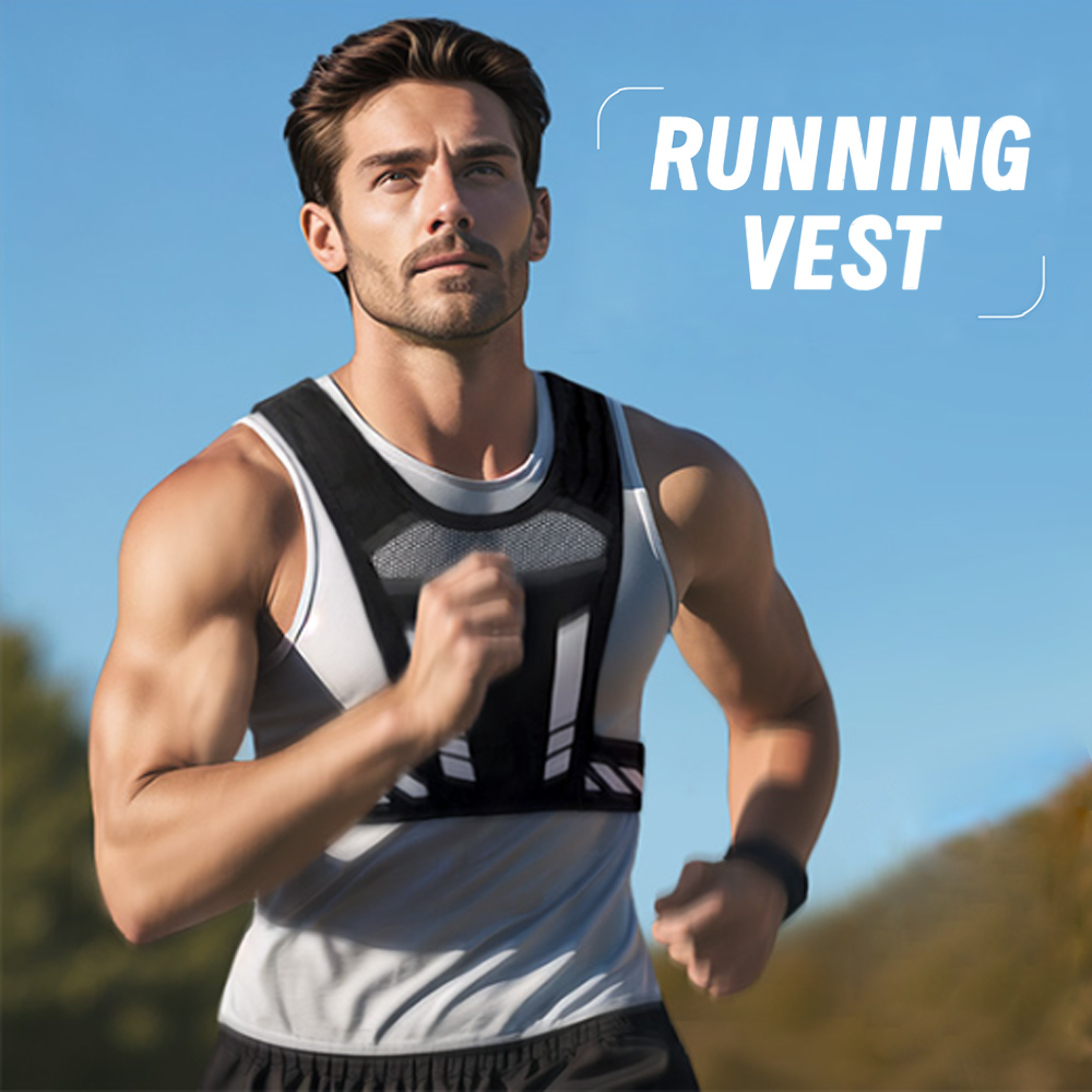 سترة جري عاكسة مع حامل هاتف وج - مراجعة Running Gear Sale وسعره