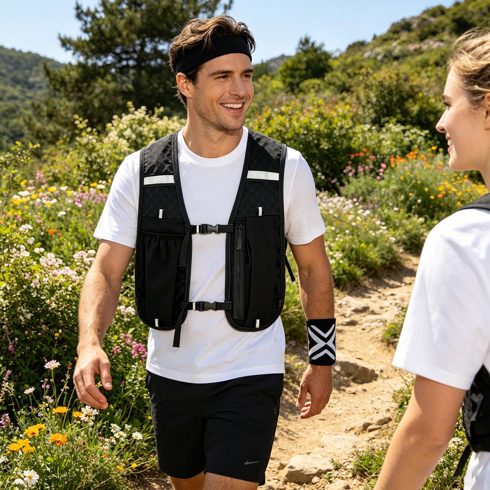 سترة رياضية للجري الليلي مع عص - مراجعة Running Gear Night وسعره