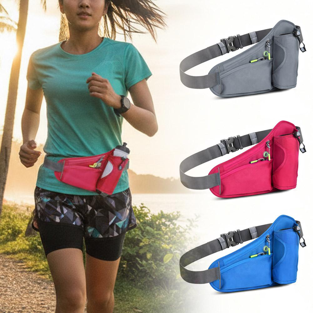 حقيبة خصر للجري مع حامل زجاجة  - مراجعة Running Belt Waist وسعره
