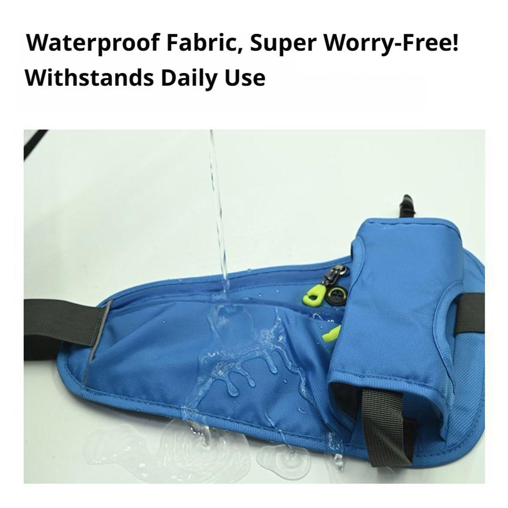 حقيبة خصر للجري مع حامل زجاجة  - مراجعة Running Belt Waist وسعره