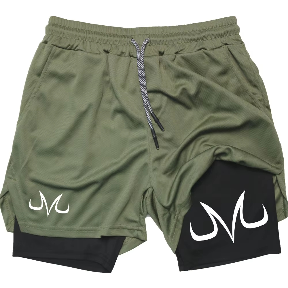 شورت أنيمي رياضي للرجال مطبوع  - مراجعة Running Gear Sale وسعره