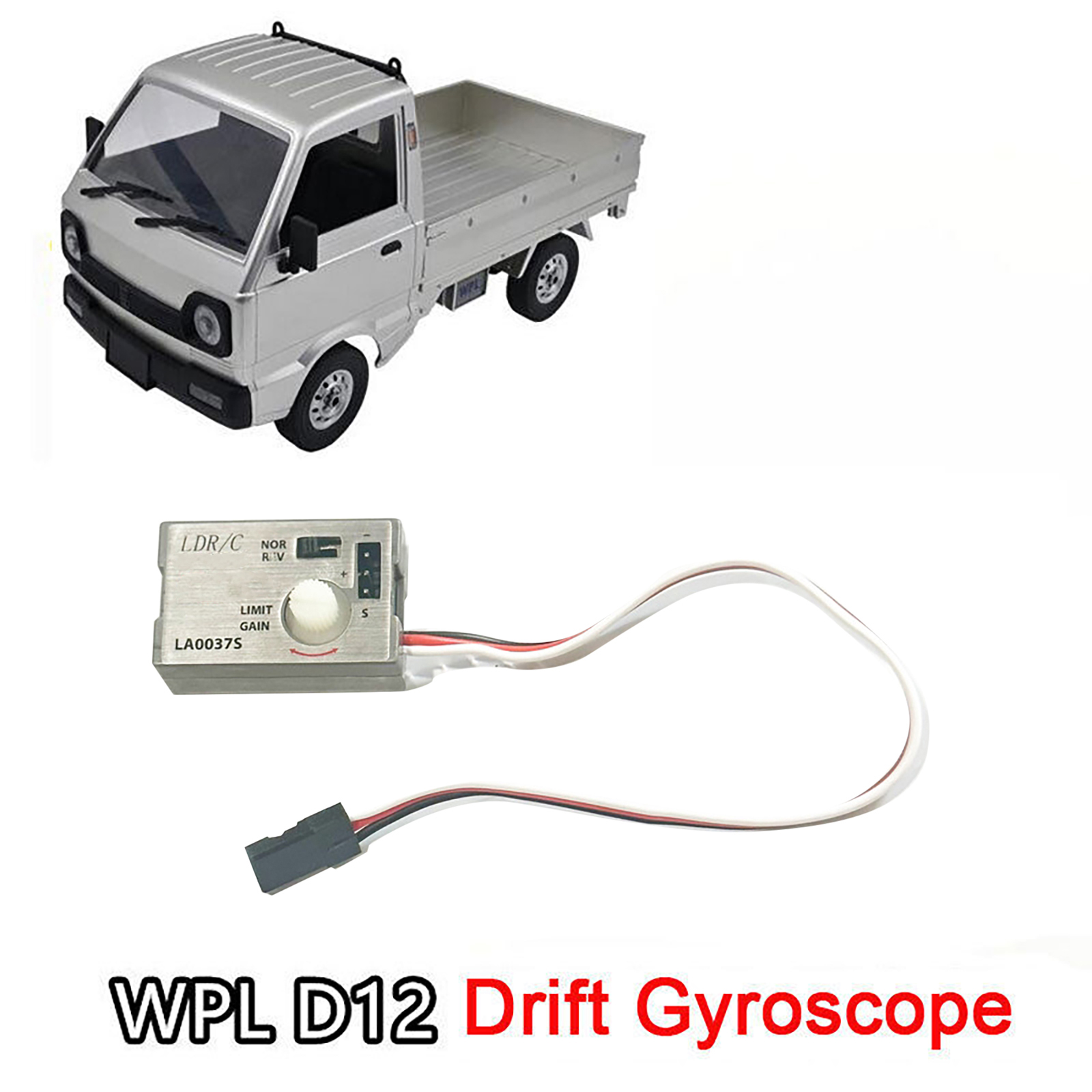 جيروسكوب رقمي صغير لسيارة WPL  - مراجعة Running Gear Car وسعره