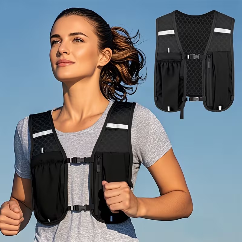 سترة جري خفيفة الوزن عاكسة للض - مراجعة Running Gear Storage وسعره