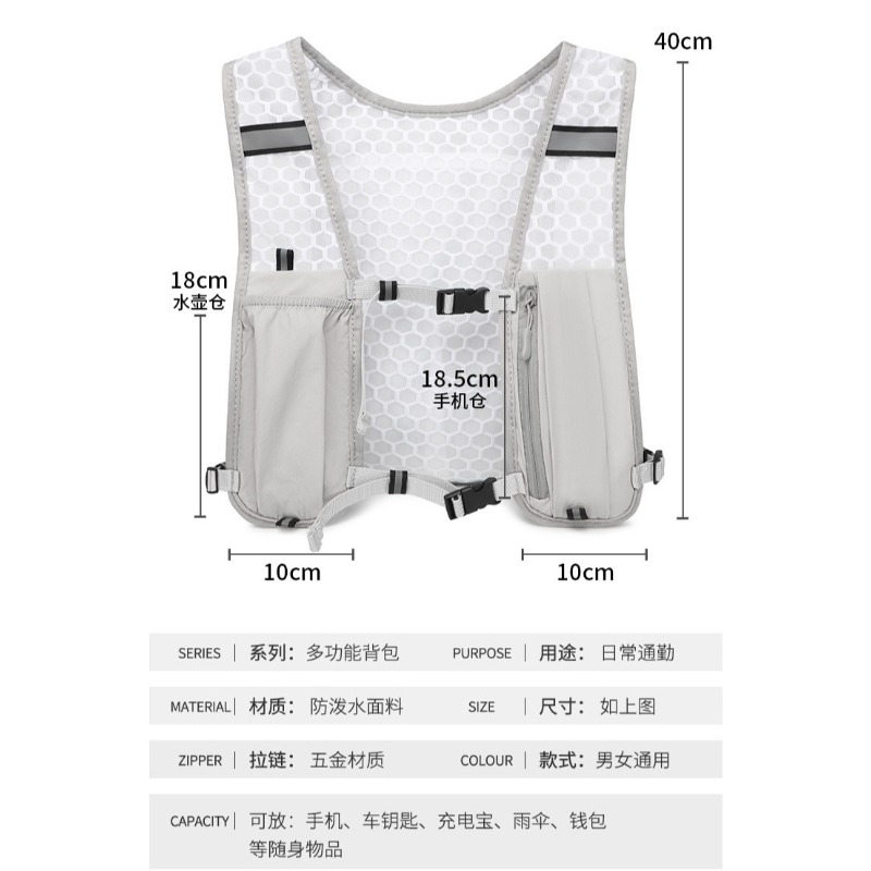 سترة جري خفيفة الوزن عاكسة للض - مراجعة Running Gear Storage وسعره