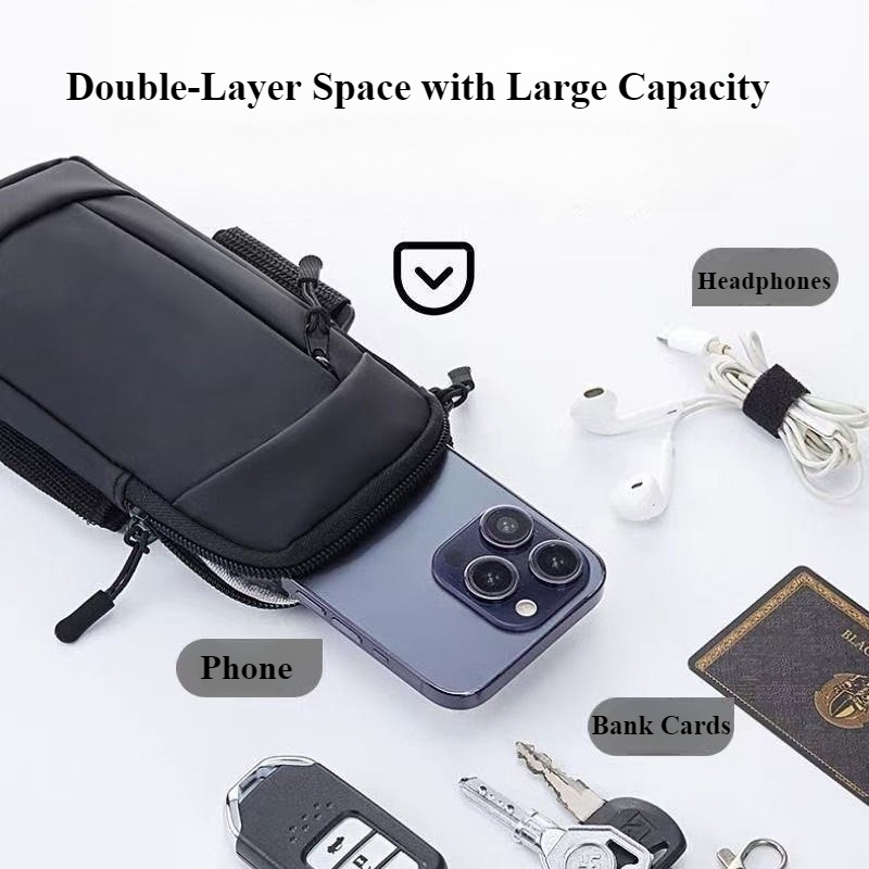 حامل هاتف للذراع للجري، حقيبة  - مراجعة Running Gear Storage وسعره