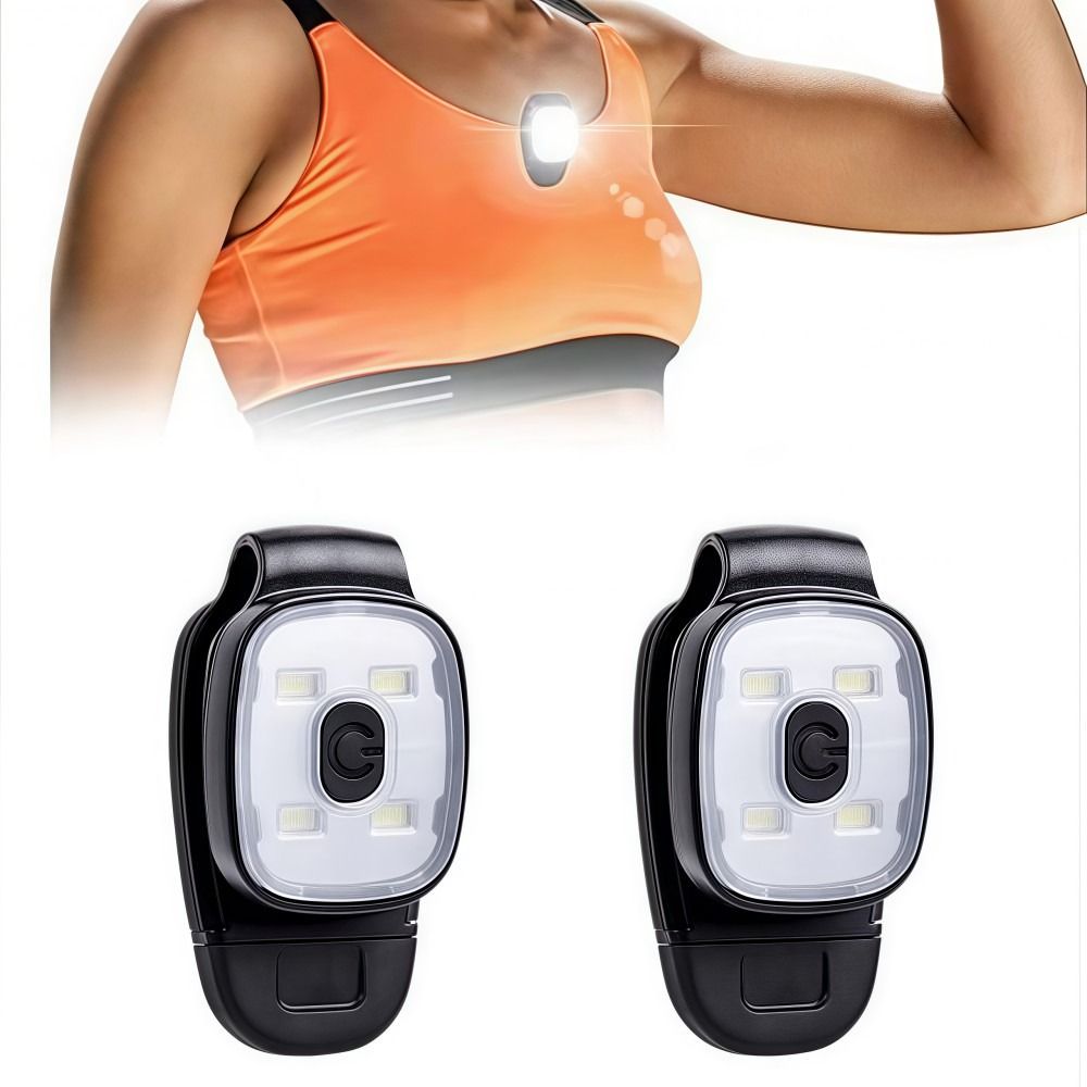 أضواء جري ليلية قابلة لإعادة ا - مراجعة Running Gear On وسعره