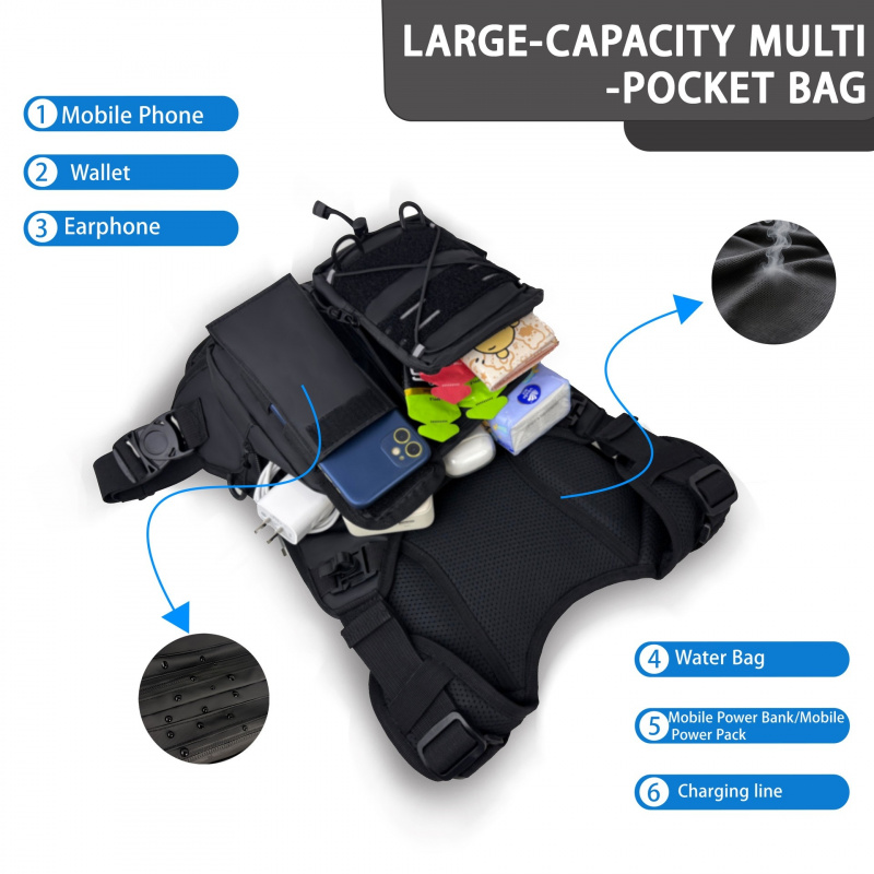 حقيبة صدر تكتيكية جديدة لعام 2 - مراجعة Running Gear Storage وسعره