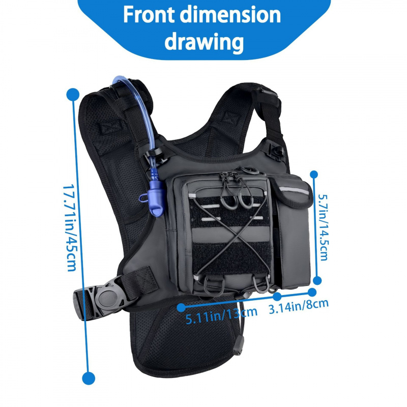 حقيبة صدر تكتيكية جديدة لعام 2 - مراجعة Running Gear Storage وسعره