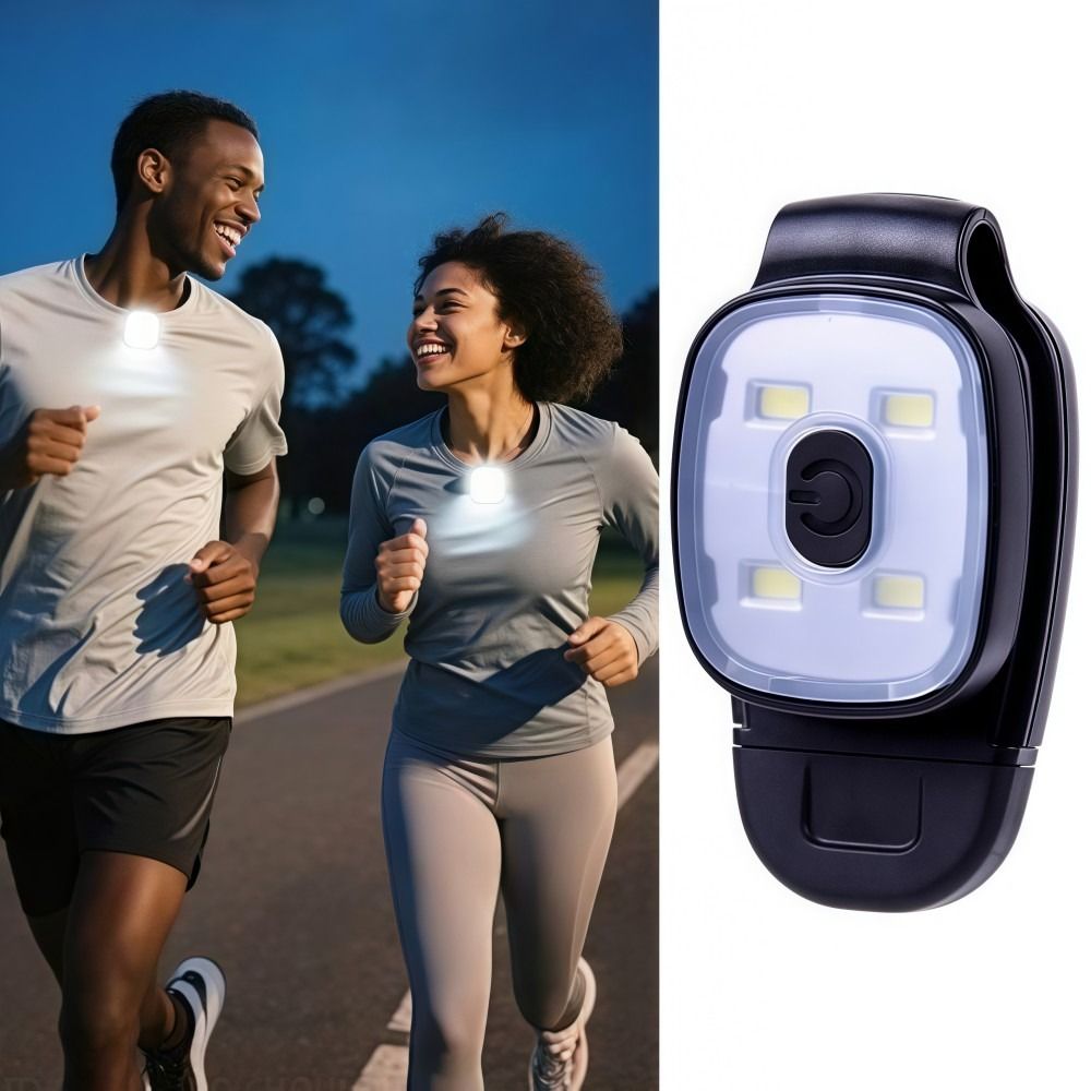 أضواء جري ليلية قابلة لإعادة ا - مراجعة Running Gear On وسعره