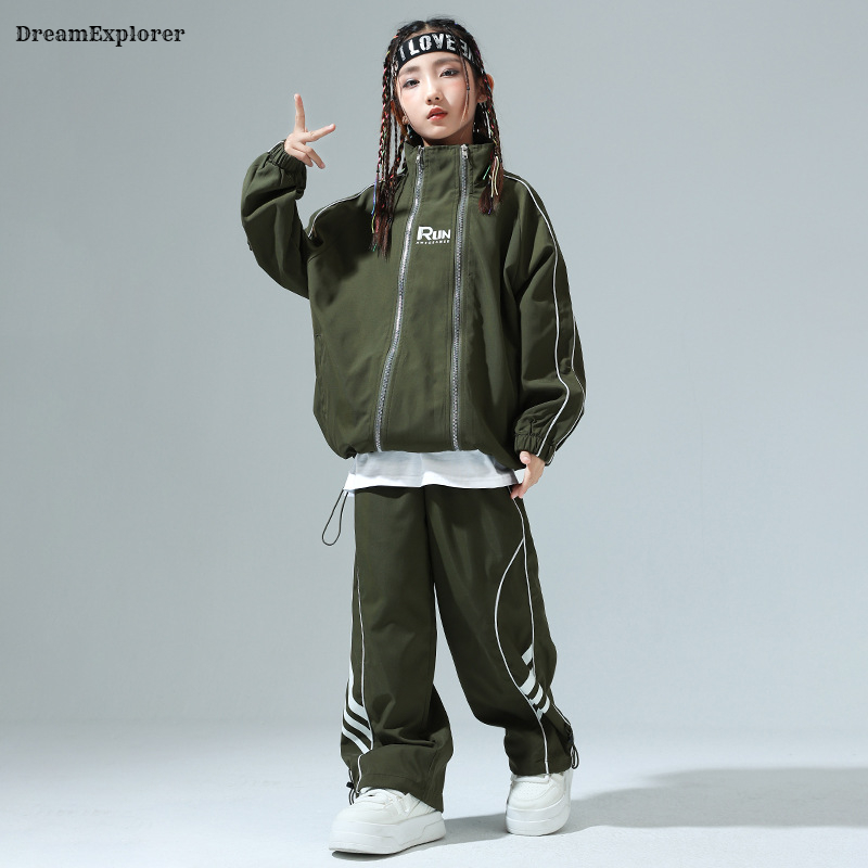 الأولاد الهيب هوب سستة معطف فض - مراجعة Running Gear Kids وسعره